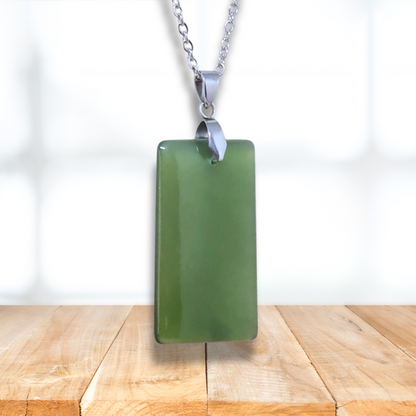 Pendentif en Jade Néphrite (PE1265) - ENAE Minéraux