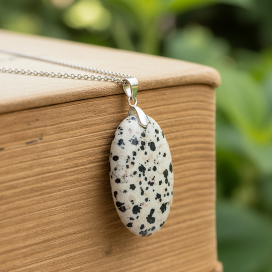 Pendentif en Pierre Dalmate (PE1382)