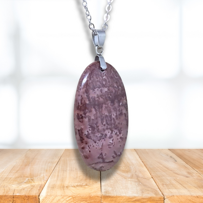 Pendentif Jaspe Grain de café (PE1589) - ENAE Minéraux