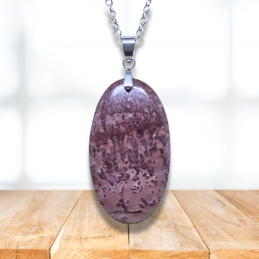 Pendentif Jaspe Grain de café (PE1589) - ENAE Minéraux