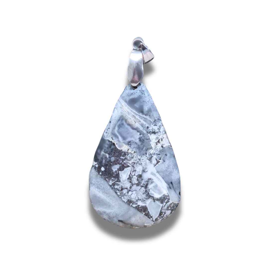 Pendentif en Jaspe Maligano (PE979) - ENAE Minéraux