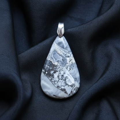 Pendentif en Jaspe Maligano (PE979)