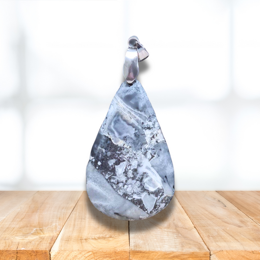 Pendentif en Jaspe Maligano (PE979) - ENAE Minéraux