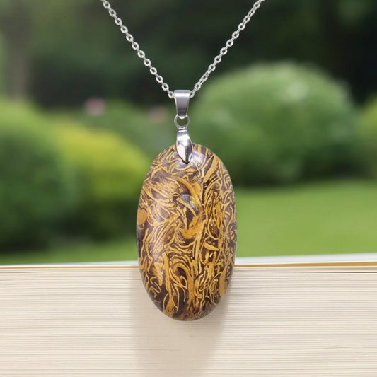 Pendentif en Jaspe Maryam (PE1690)