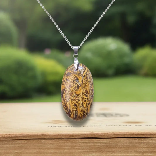 Pendentif en Jaspe Maryam (PE1690)