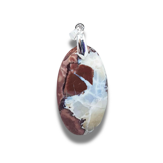 Pendentif en Jaspe Papillon (PE1598) - ENAE Minéraux
