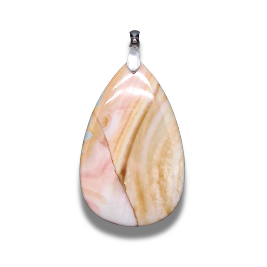 Pendentif en Jaspe polychrome (PE1384) - ENAE Minéraux