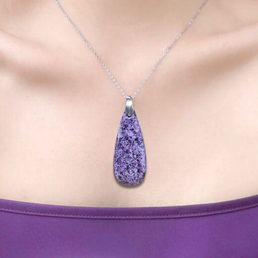 Pendentif en Kämmererite (PE1510) - ENAE Minéraux