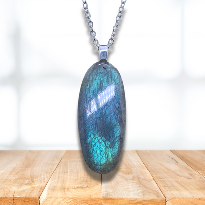 Pendentif en Labradorite (PE1947) - ENAE Minéraux