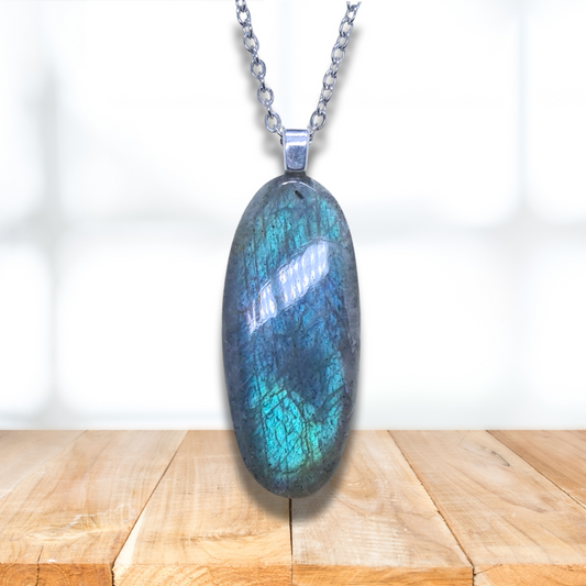 Pendentif en Labradorite (PE1947) - ENAE Minéraux