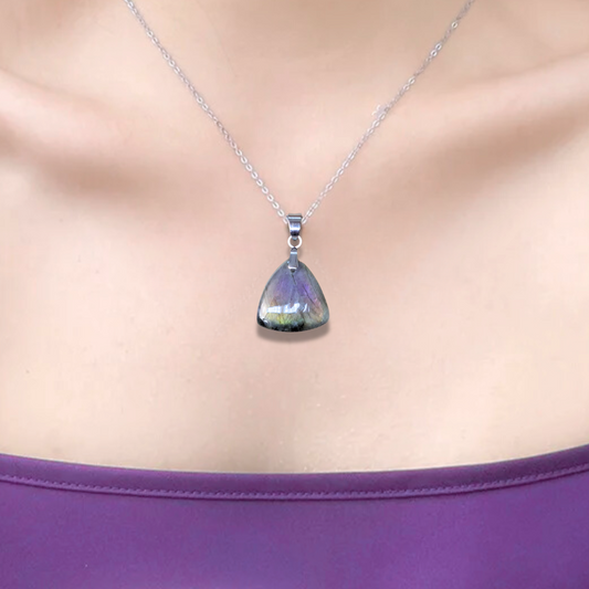 Pendentif en Labradorite (PE2046) - ENAE Minéraux