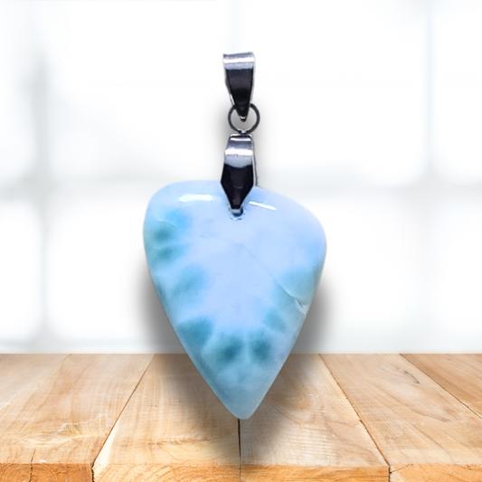 Pendentif en Larimar (PE1419-2) - ENAE Minéraux