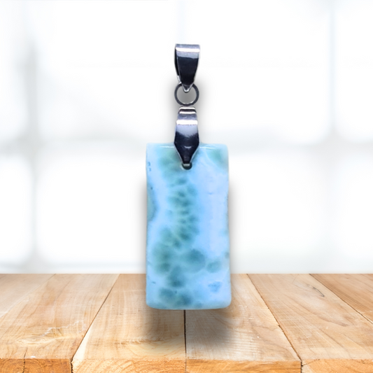 Pendentif en Larimar (PE1843) - ENAE Minéraux