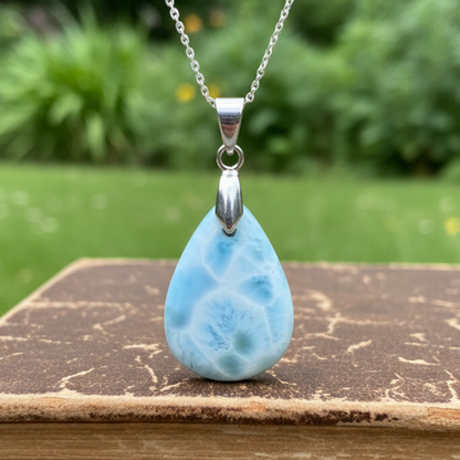 Pendentif en Larimar (PE1842)