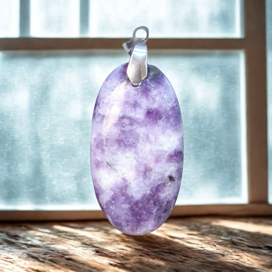 Pendentif en Lépidolite (PE1178)