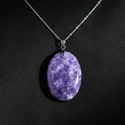 Pendentif en Lépidolite (PE2008)