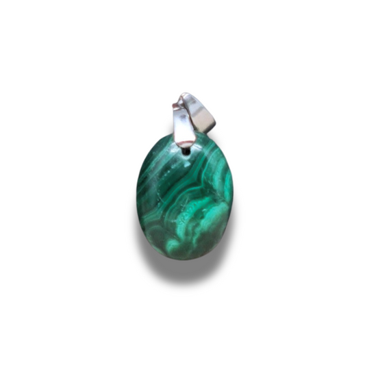 Pendentif en Malachite (PE1638-2) - ENAE Minéraux