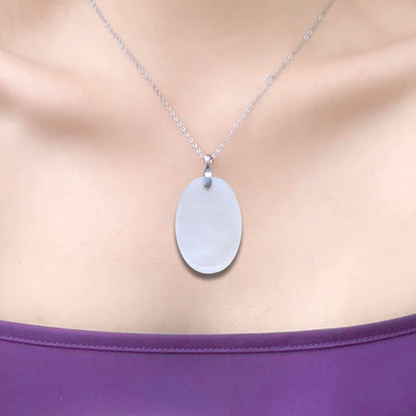 Pendentif en Nacre (PE1912-2) - ENAE Minéraux