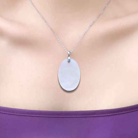 Pendentif en Nacre (PE1912-2) - ENAE Minéraux