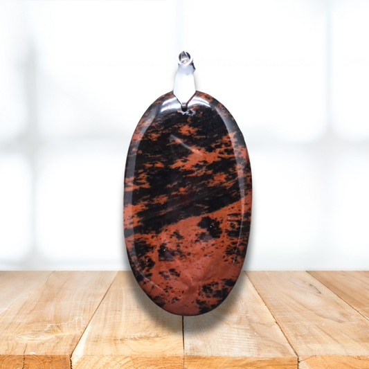 Pendentif en Obsidienne Acajou (PE1234) - ENAE Minéraux