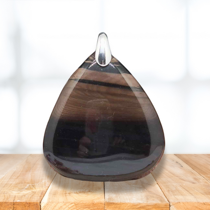 Pendentif en Obsidienne Midnight Lace (PE1522) - ENAE Minéraux