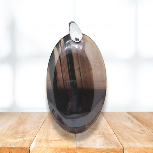 Pendentif en Obsidienne Midnight Lace (PE1521) - ENAE Minéraux