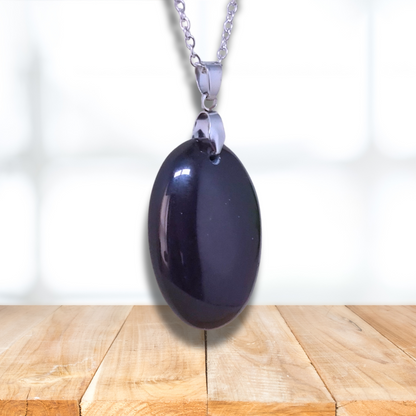 Pendentif en Obsidienne Œil Céleste (PE2048)