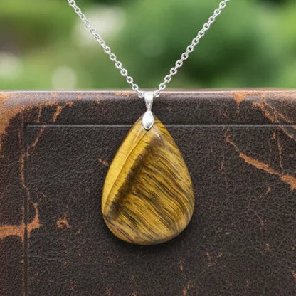 Pendentif en Œil de Tigre (PE1894)