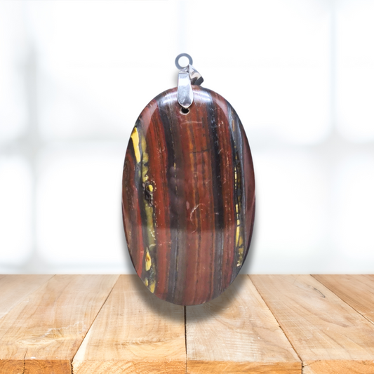 Pendentif en Œil de Fer (PE1097) - ENAE Minéraux