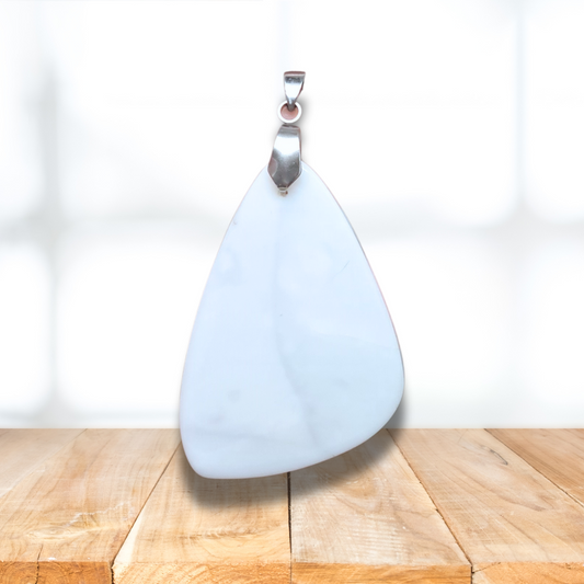 Pendentif en Opale blanche (PE1172-1) - ENAE Minéraux