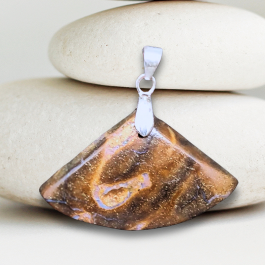 Pendentif en Opale Boulder (PE1316)