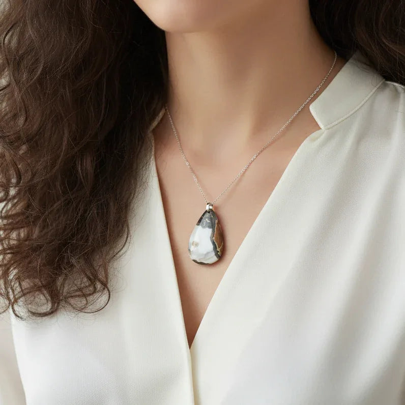 Pendentif en Opale Owyhee (PE1898)