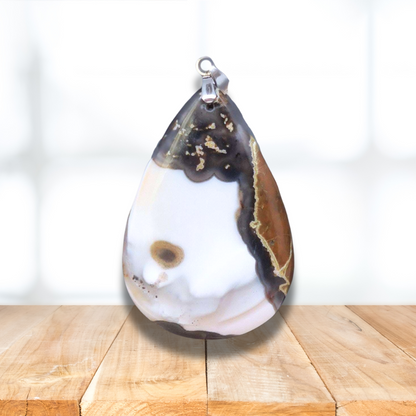 Pendentif en Opale Owyhee (PE1898) - ENAE Minéraux