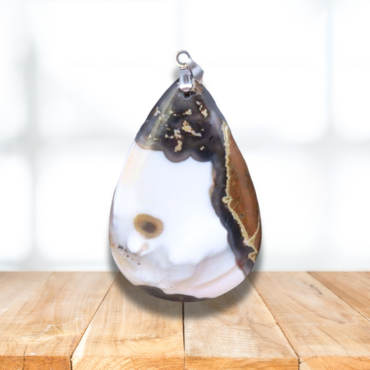 Pendentif en Opale Owyhee (PE1898) - ENAE Minéraux