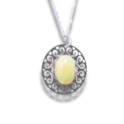 Pendentif en Opale Welo (PE1374-1)