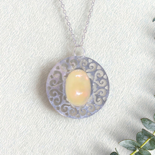 Pendentif en Opale Welo (PE1374-1)