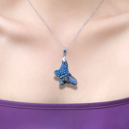 Pendentif papillon en Labradorite (PE1997-2) - ENAE Minéraux