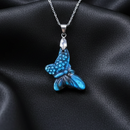 Pendentif papillon en Labradorite (PE1997-2)