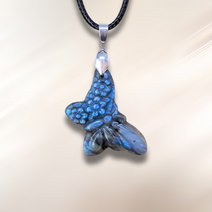 Pendentif papillon en Labradorite (PE1997-2)