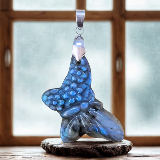 Pendentif papillon en Labradorite (PE1997-2)