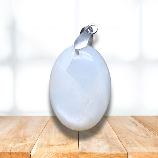 Pendentif en Pierre de Lune blanche (PE1744) - ENAE Minéraux
