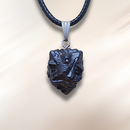 Pendentif en Pierre de Prophétie - Goethite / Marcassite (PE2023-2)