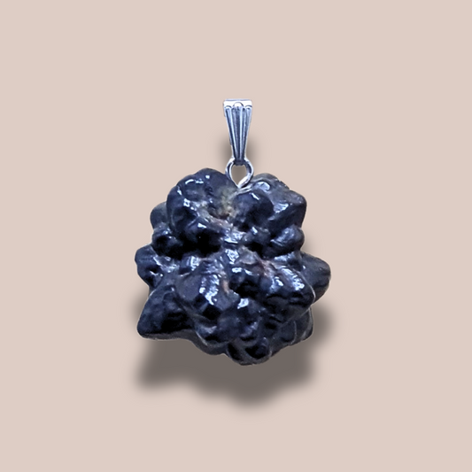 Pendentif en Pierre de Prophétie brute - Goethite / Marcassite (PE2023-5)