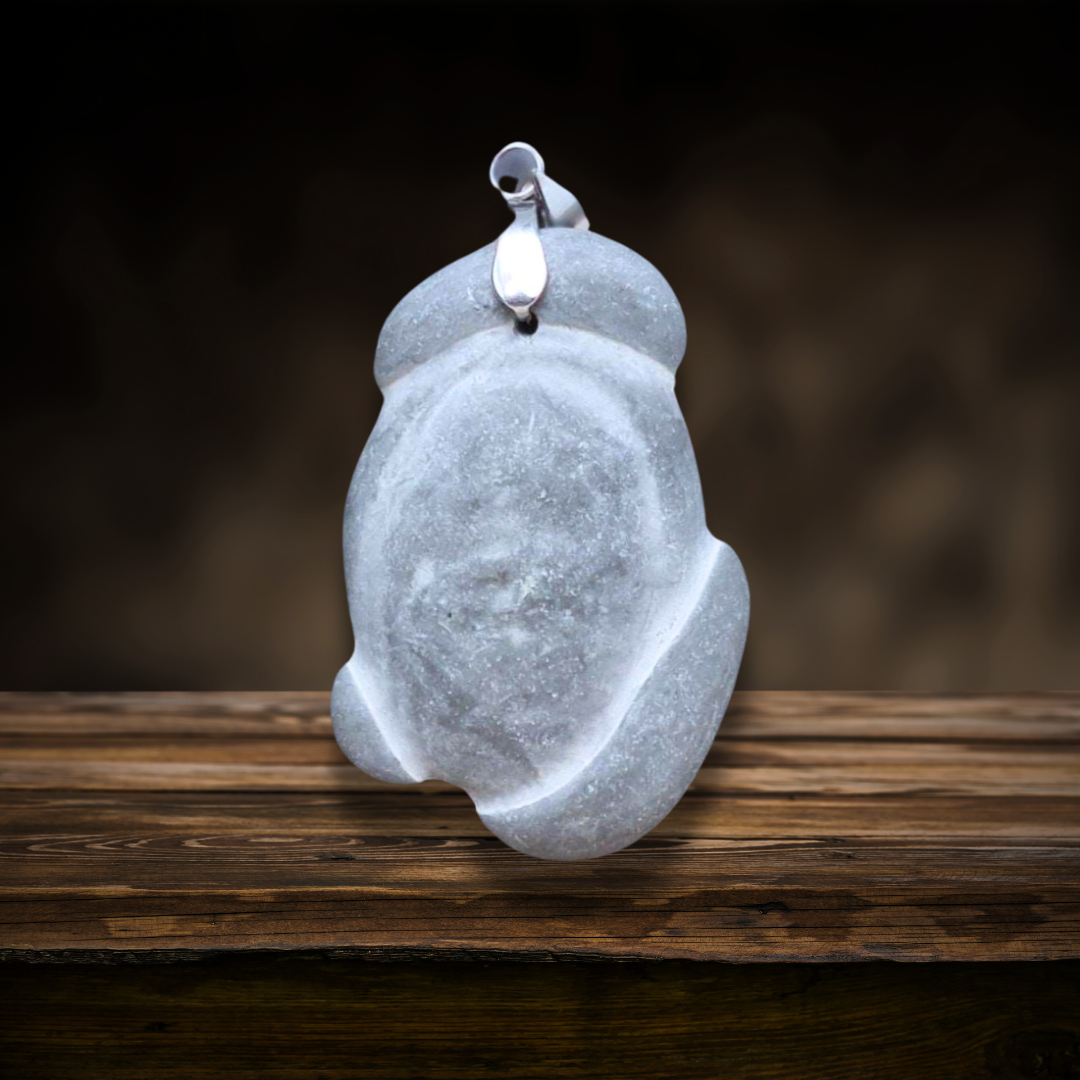 Pendentif en Pierre de Fée du Canada brute (PE1214-4)