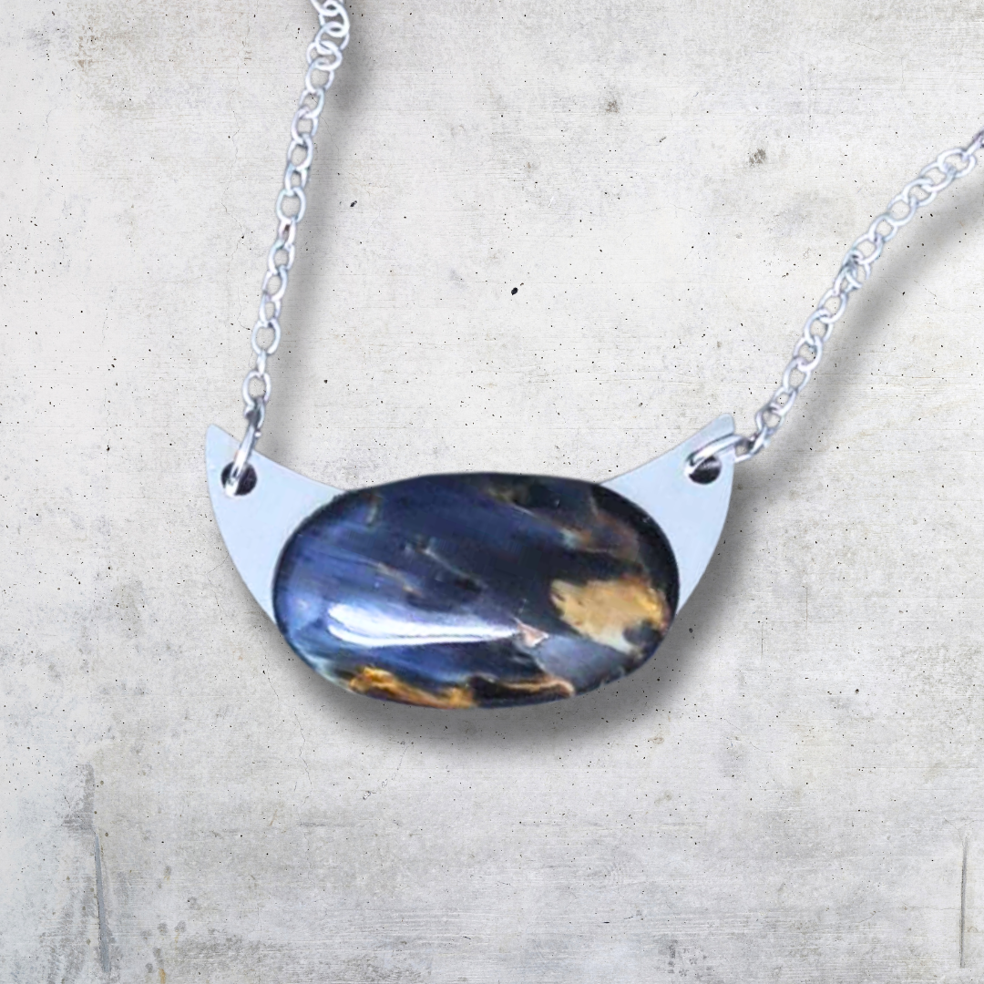 Collier en Pietersite (PE1558) - ENAE Minéraux