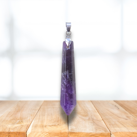 Pendentif ou pendule en Améthyste (PE1992-2)