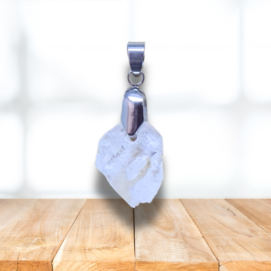 Pendentif en Quartz à âme brut (PE1928) - ENAE Minéraux