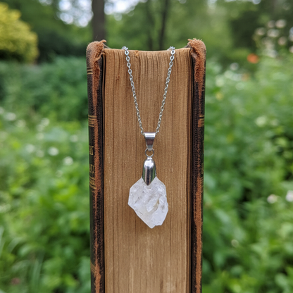 Pendentif en Quartz à âme brut (PE1928)