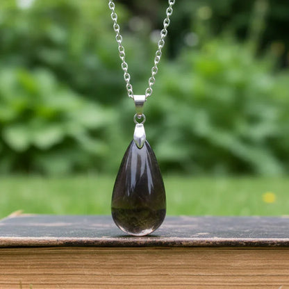 Pendentif en Quartz fumé (PE1625-1)