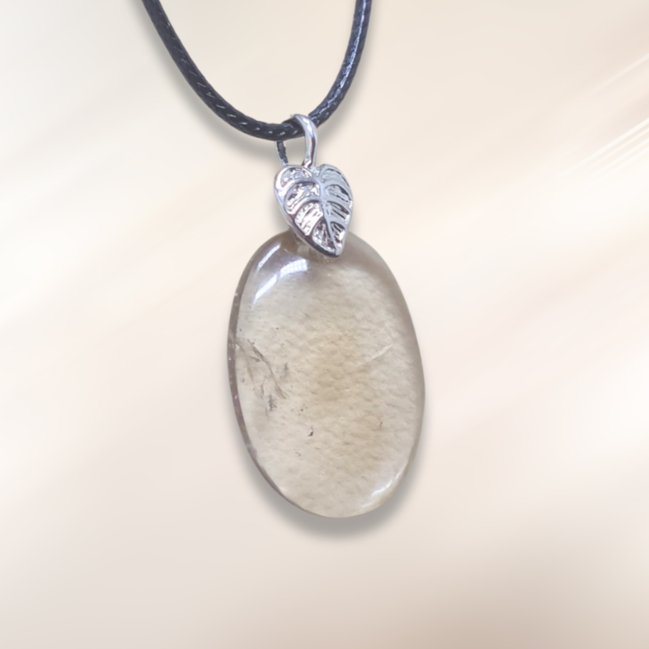 Pendentif en Quartz fumé (PE1988)